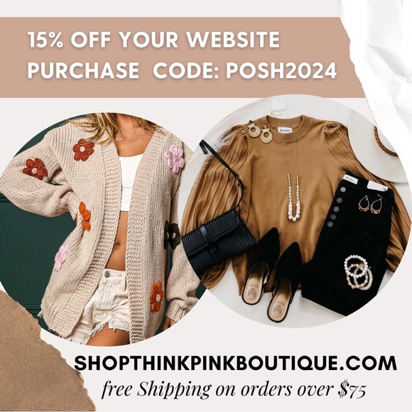 👠 👗 👛  LIKE AND SAVE THIS LISTING TO BE NOTIFIED OF LIVE POSH SHOWS S-1XL - Picture 4 of 15